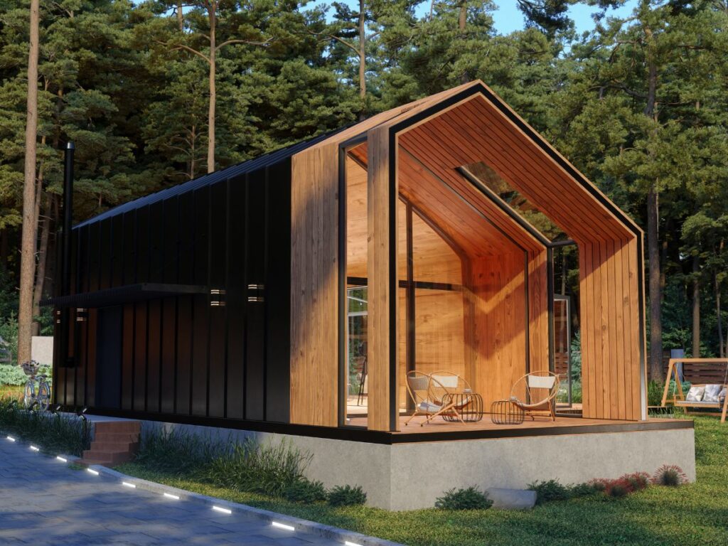 Plan de maison bioclimatique